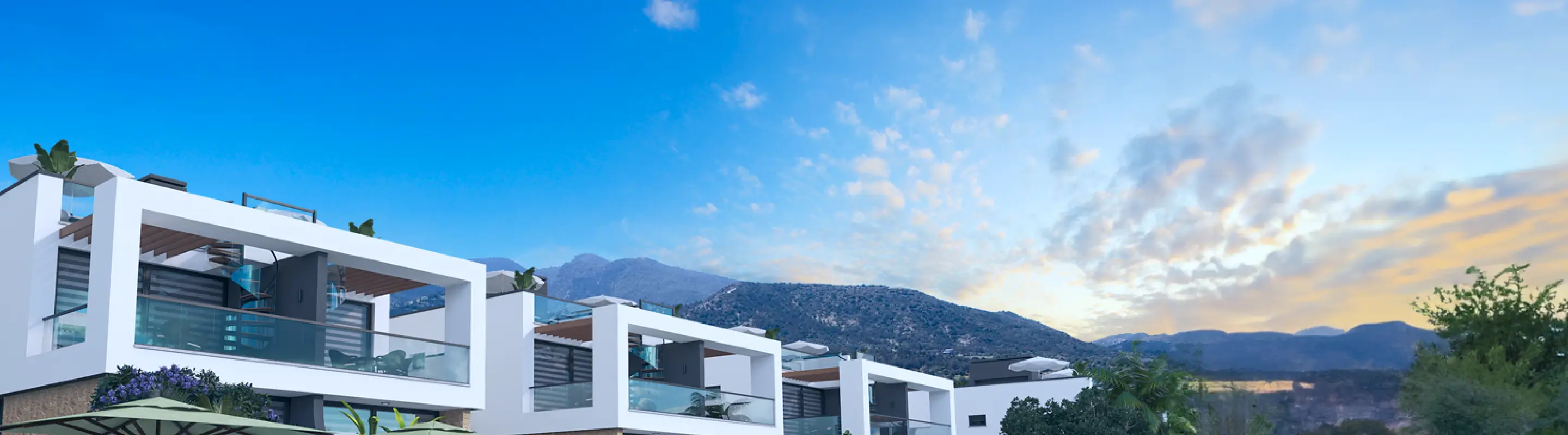 Luxury beachfront property in Northern Cyprus with Mediterranean sea view